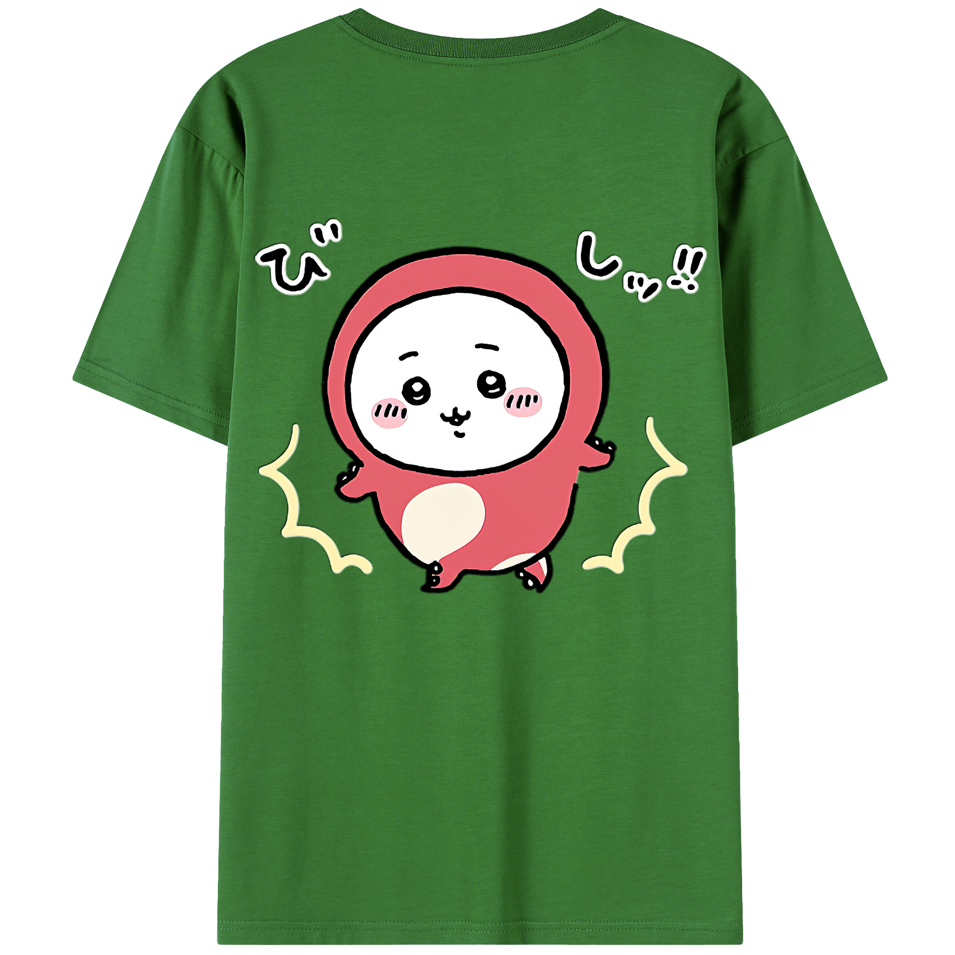 （画像用） ちいかわ ちいかわ Chii-kawa chiikawa レディース半袖Tシャツ(バックプリント)